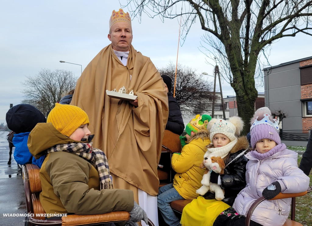 Orszak Trzech Króli w parafii Kazimierza