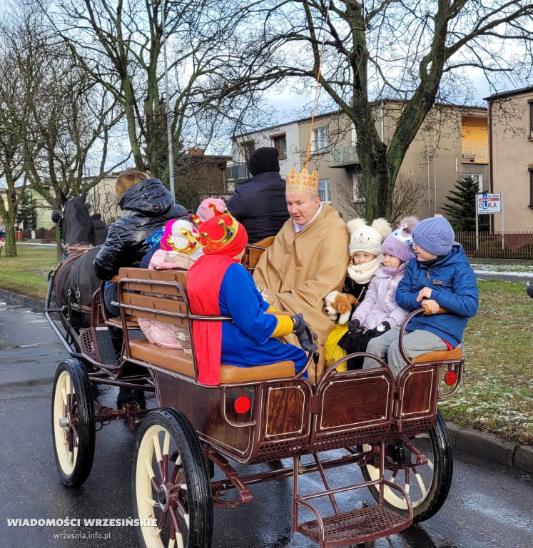 Orszak Trzech Króli w parafii Kazimierza