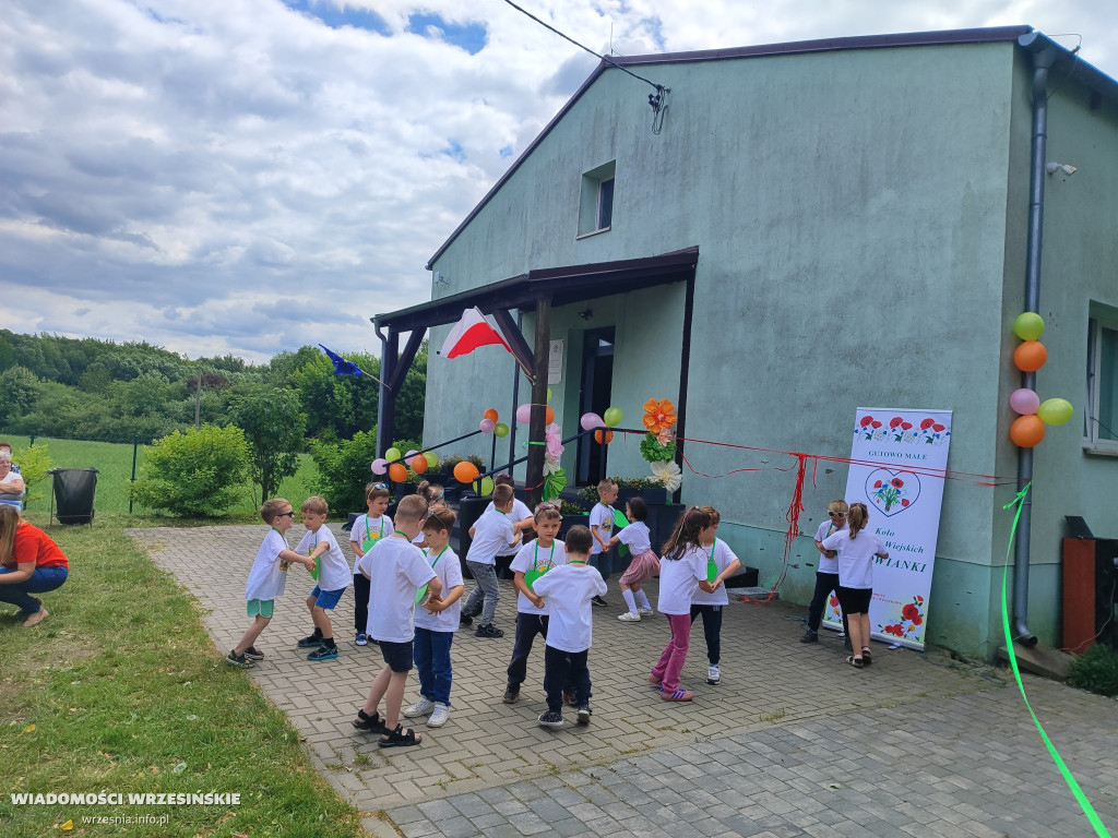 Wiejska świetlica pod gołym niebem już gotowa!