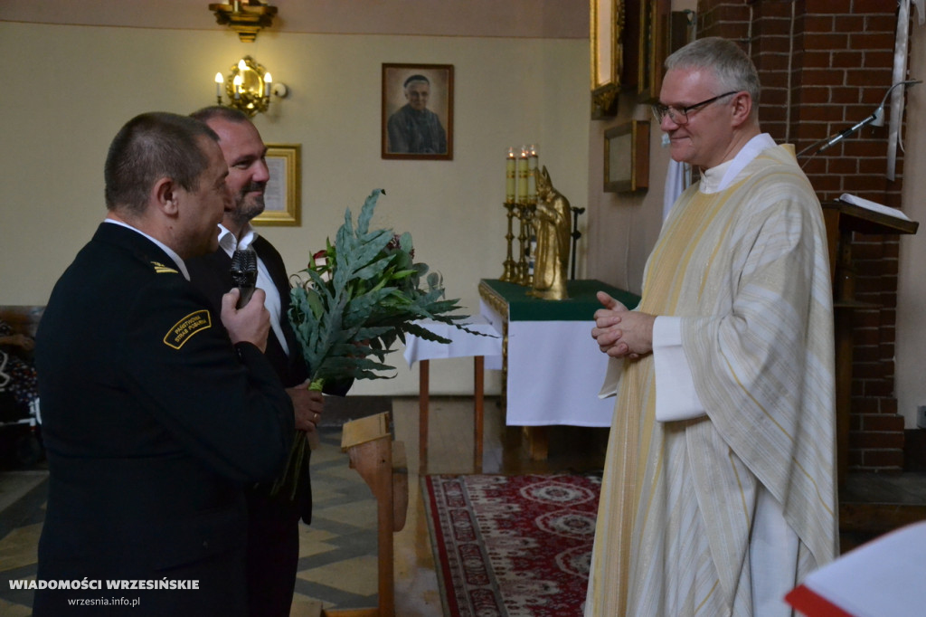 Powitanie ks. Jacka Orlika w parafi Św. Ducha