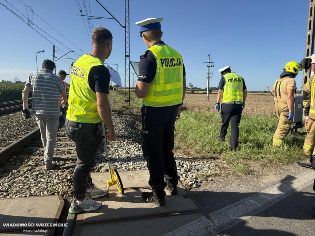 28-latek zginął z zderzeniu z pociągiem [FOTO]