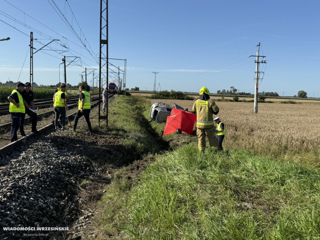 28-latek zginął z zderzeniu z pociągiem [FOTO]