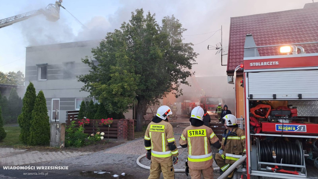Pożar tartaku. Są bardzo duże straty [FOTO]