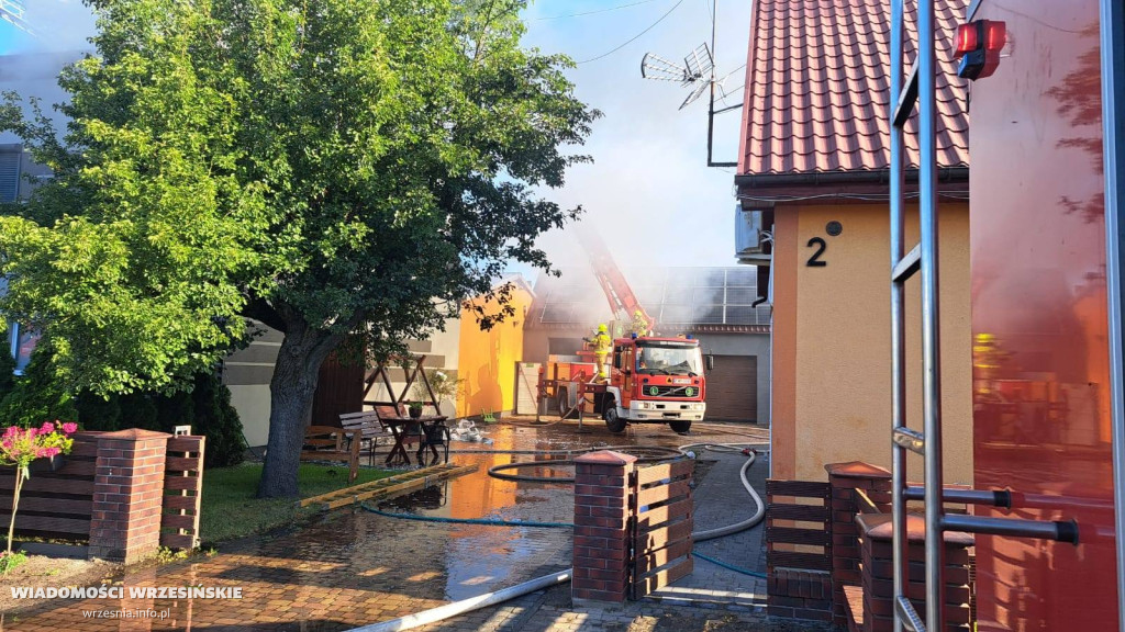 Pożar tartaku. Są bardzo duże straty [FOTO]