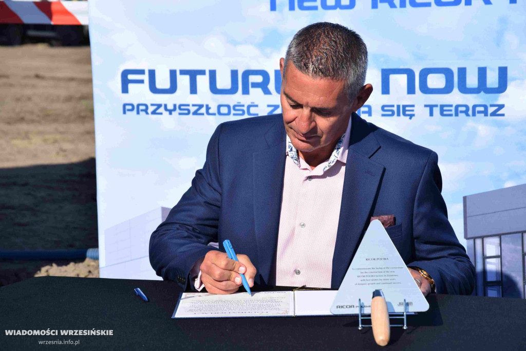 RICOR Polska. Kamień węgielny w Zasutowie