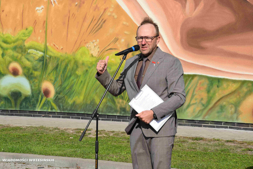 Nowy mural w Orzechowie