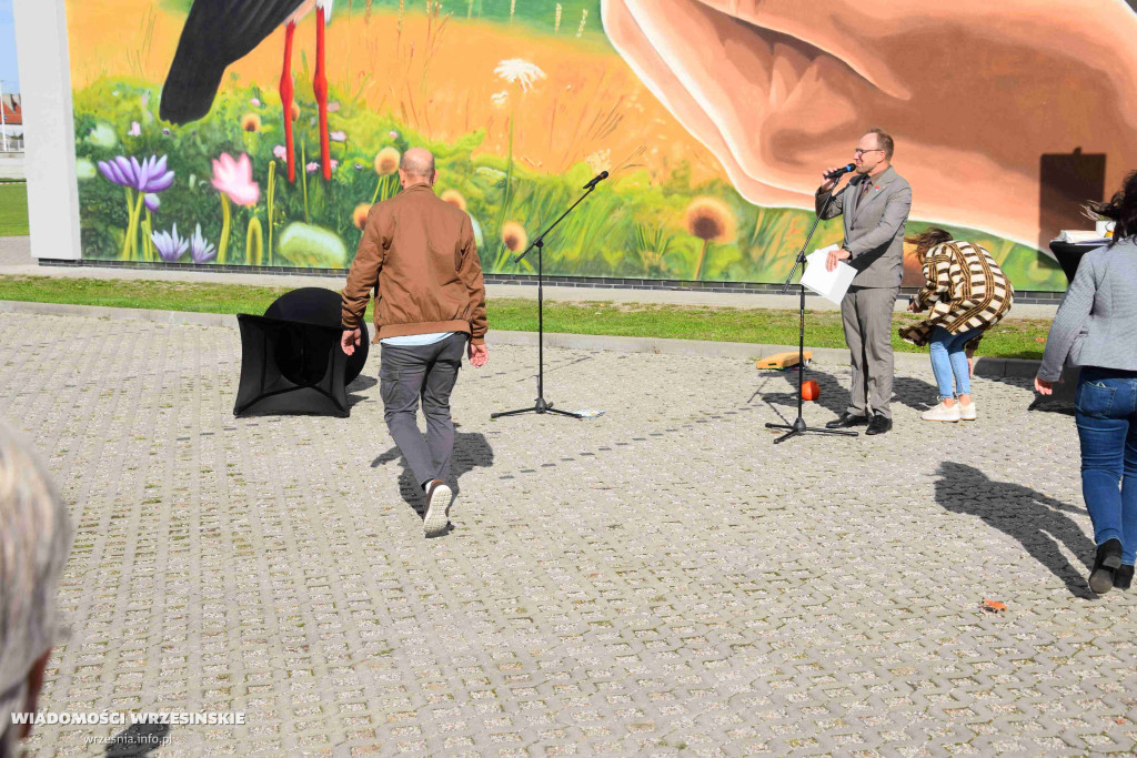 Nowy mural w Orzechowie