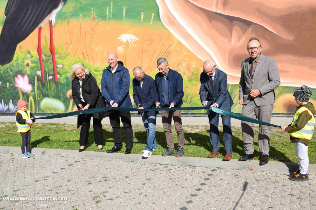 Nowy mural w Orzechowie