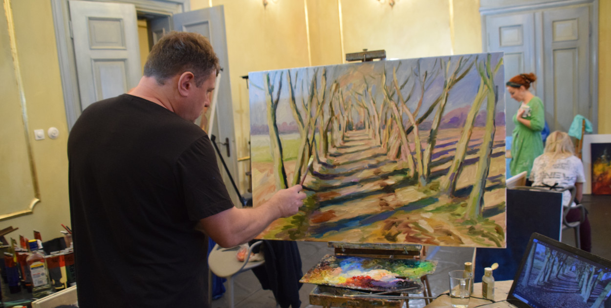 Plener Galerii Farnej