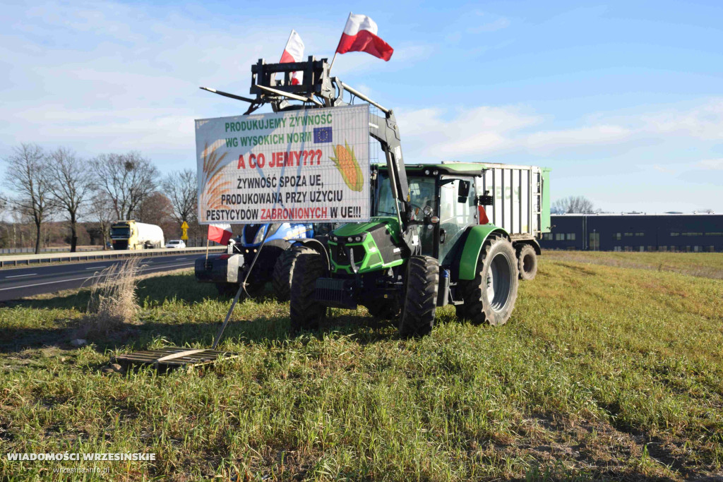 Protest rolników w Starczanowie