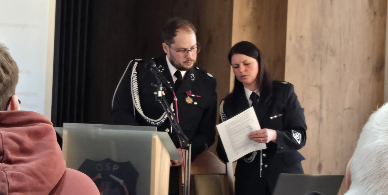 OSP Białe Piątkowo: nowy naczelnik i skarbnik