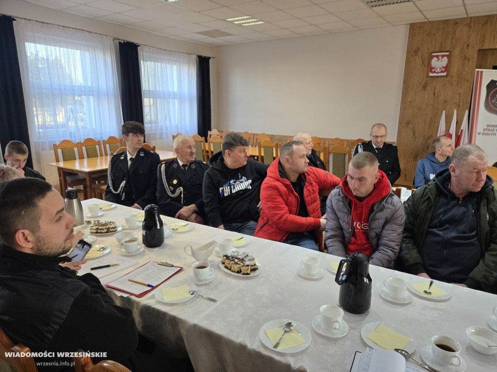 OSP Białe Piątkowo: nowy naczelnik i skarbnik