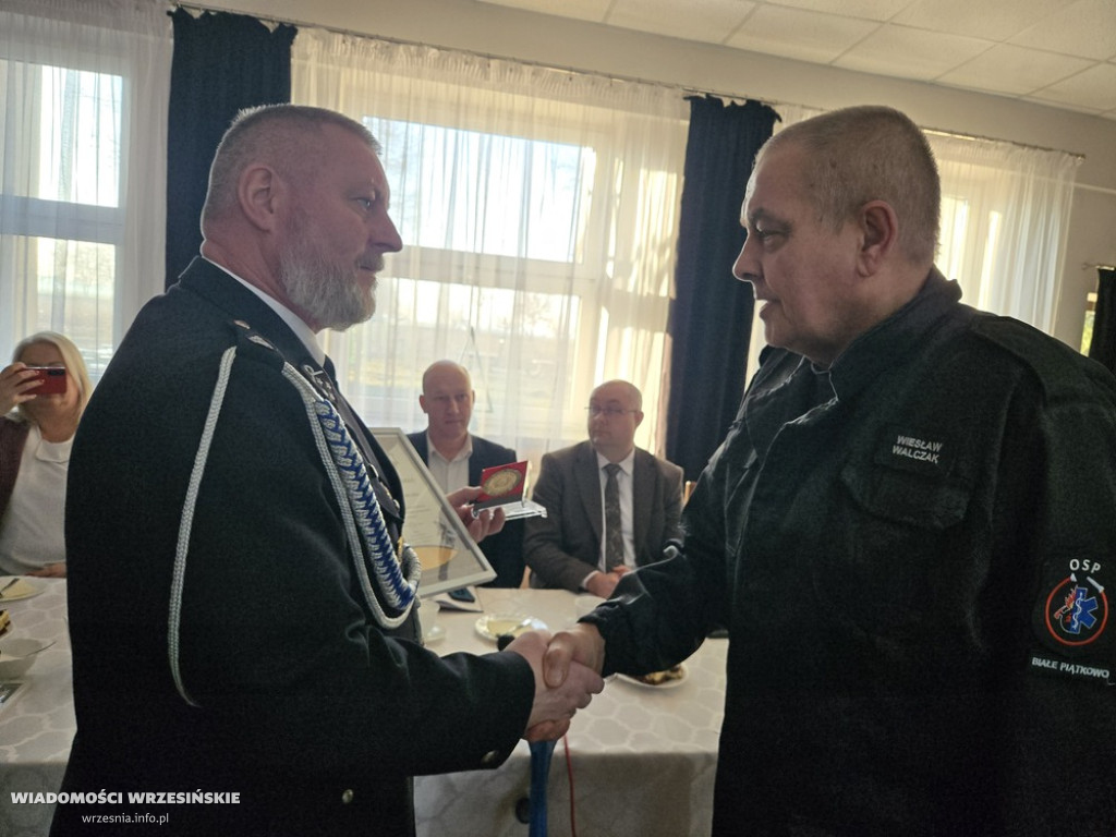 OSP Białe Piątkowo: nowy naczelnik i skarbnik