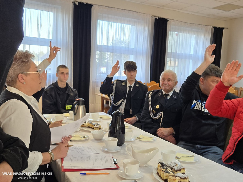 OSP Białe Piątkowo: nowy naczelnik i skarbnik