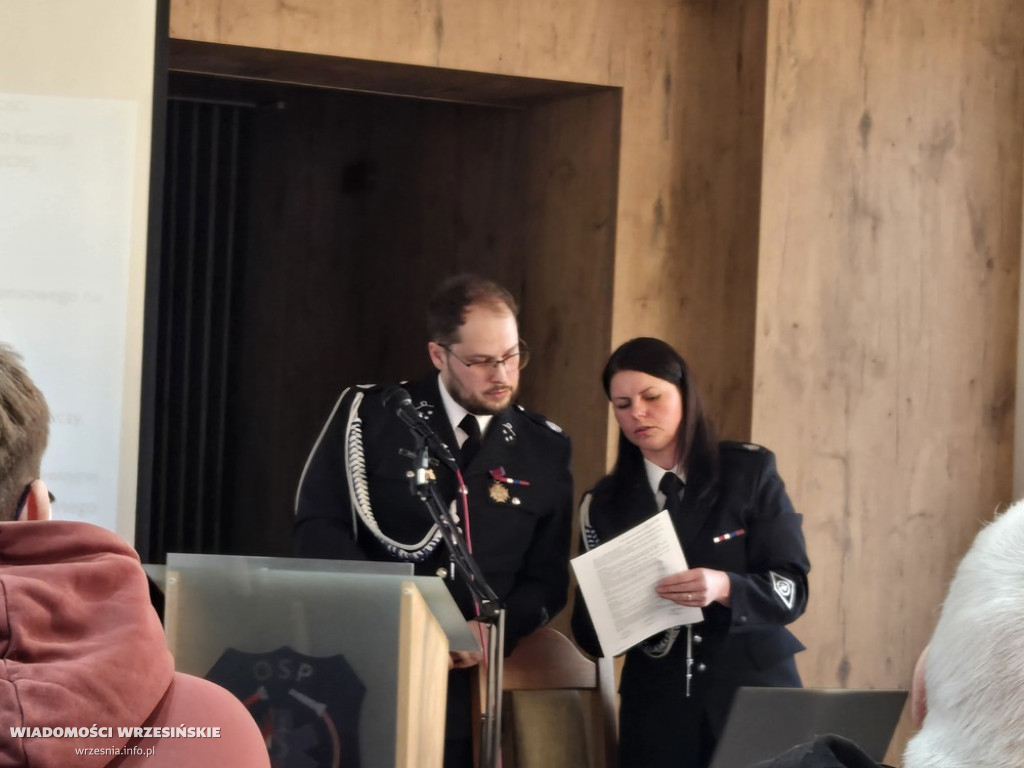 OSP Białe Piątkowo: nowy naczelnik i skarbnik