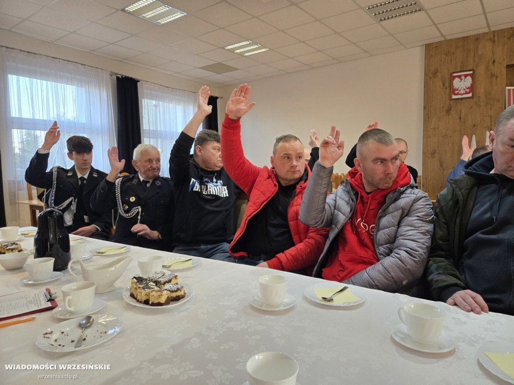 OSP Białe Piątkowo: nowy naczelnik i skarbnik