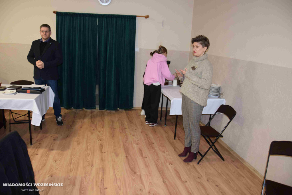 Zebranie wiejskie w Spławiu