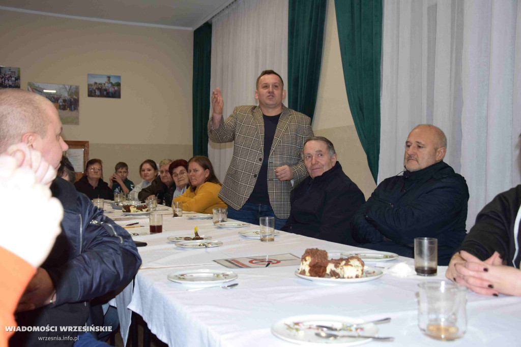 Zebranie wiejskie w Spławiu