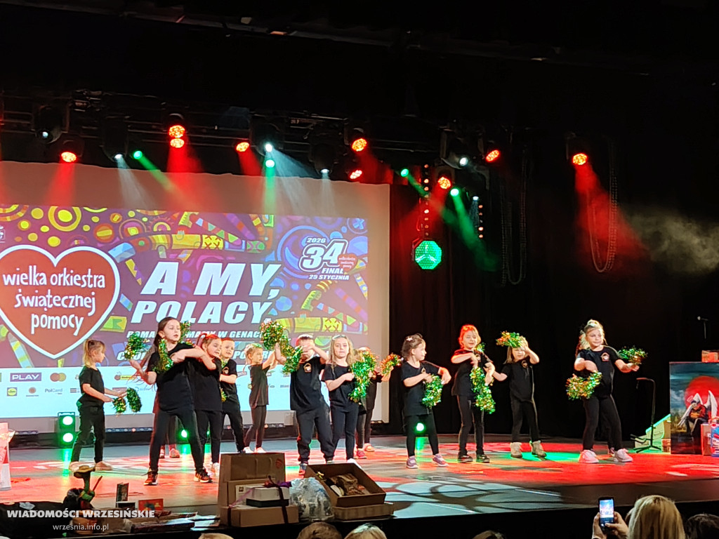 34. Finał Wielkiej Orkiestry Świątecznej Pomocy we Wrześni