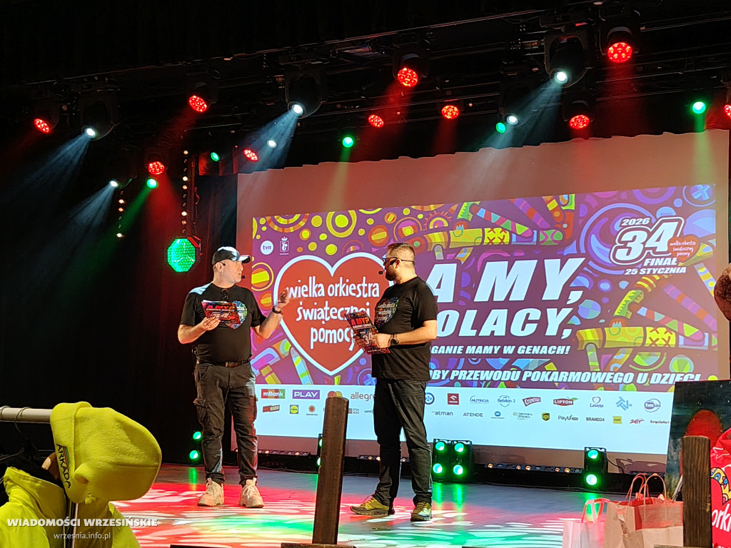 34. Finał Wielkiej Orkiestry Świątecznej Pomocy we Wrześni