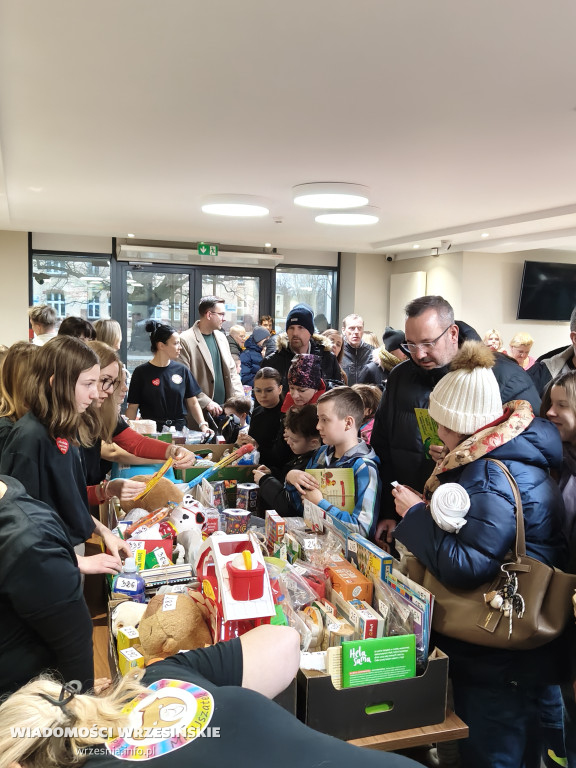 34. Finał Wielkiej Orkiestry Świątecznej Pomocy we Wrześni