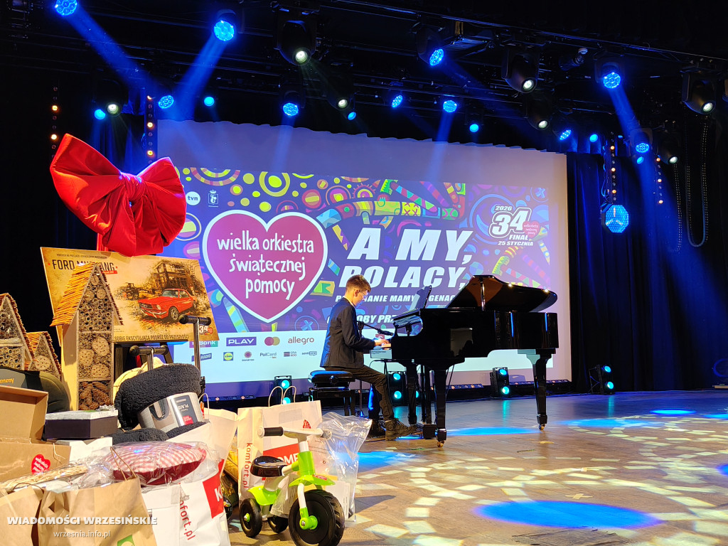 34. Finał Wielkiej Orkiestry Świątecznej Pomocy we Wrześni