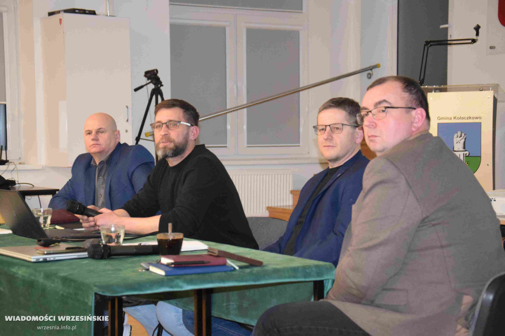 Zebranie wiejskie w Kołaczkowie
