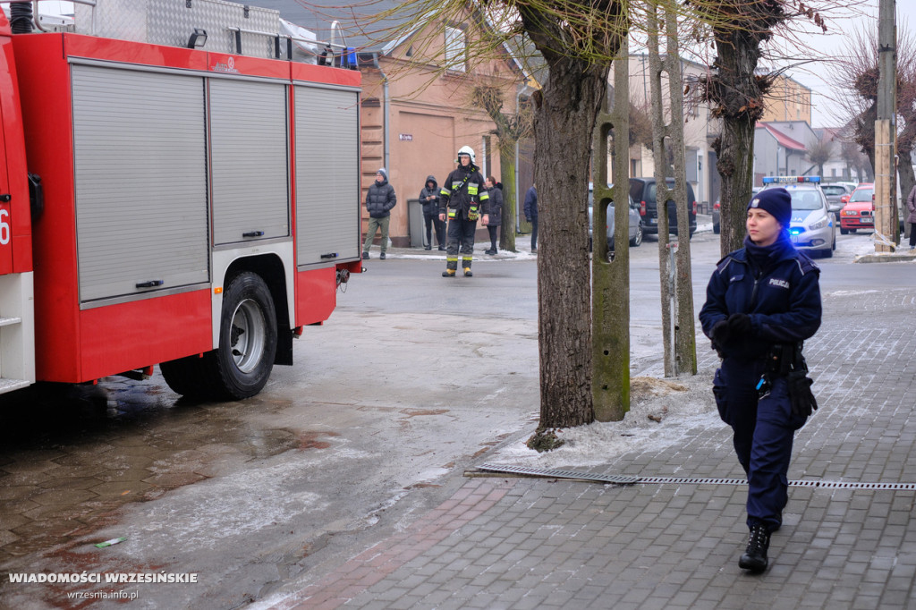 Pożar pustostanu w Pyzdrach