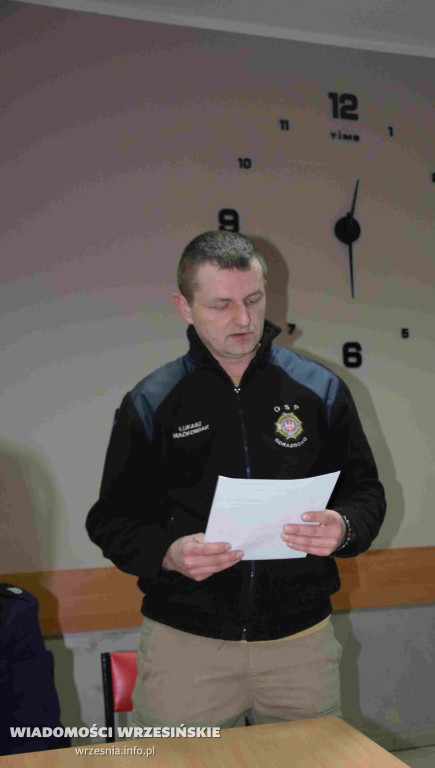 Zebranie OSP Gorazdowo