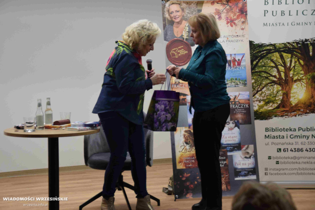 Spotkanie autorskie z Izabellą Frączyk w Nekli
