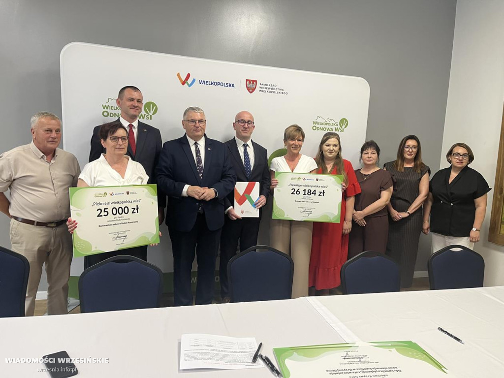 W sołectwach powiatu wrzesińskiego zrealizują pięć projektów