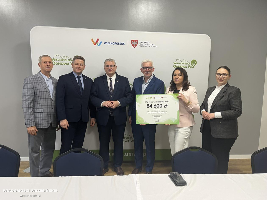 W sołectwach powiatu wrzesińskiego zrealizują pięć projektów