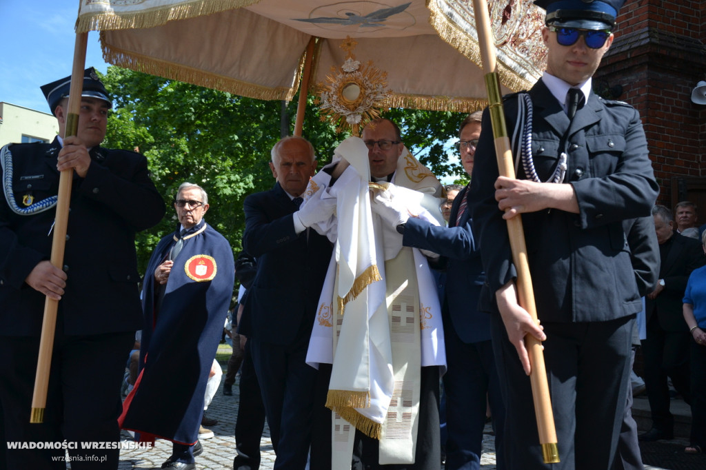 Procesja Bożego Ciała we Wrześni