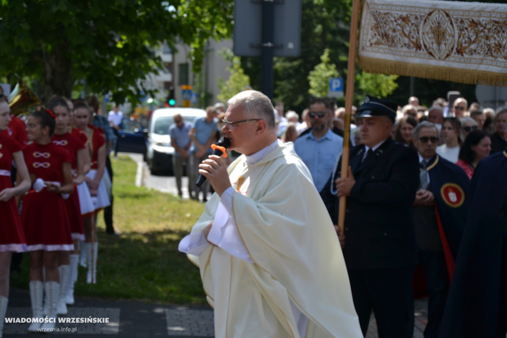 Procesja Bożego Ciała we Wrześni