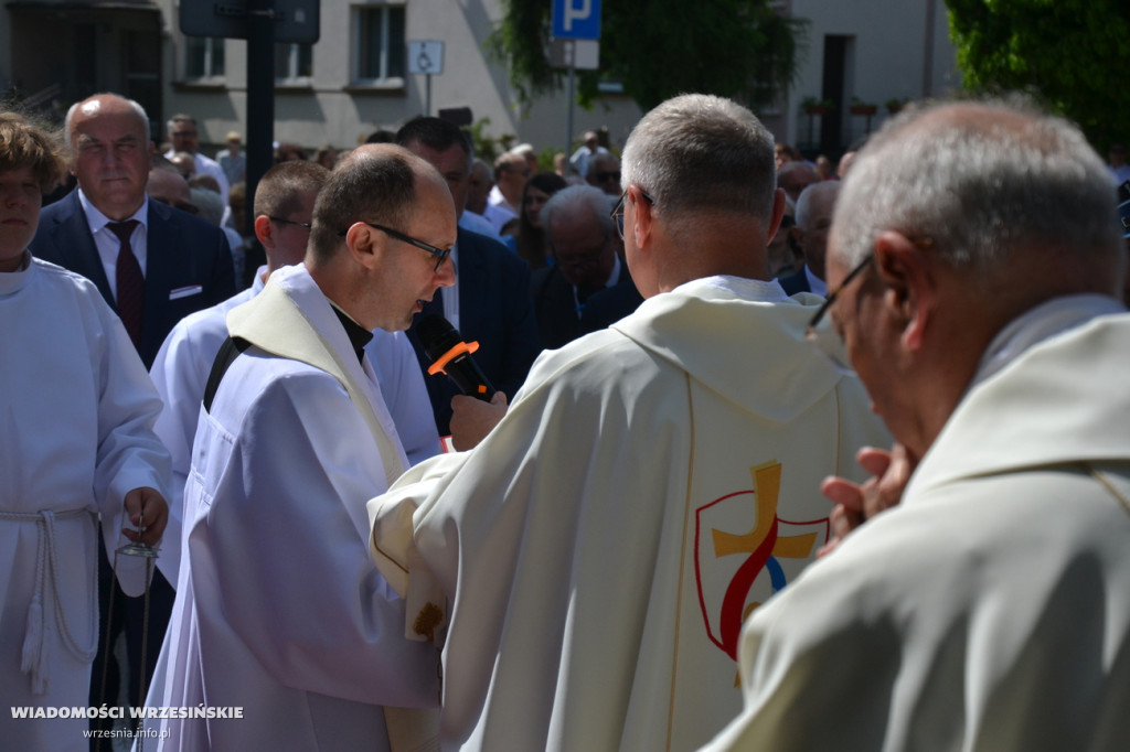Procesja Bożego Ciała we Wrześni