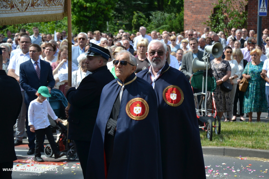 Procesja Bożego Ciała we Wrześni
