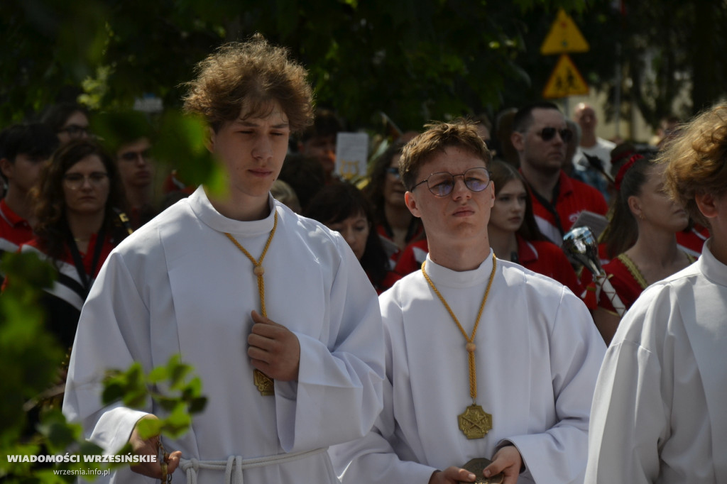 Procesja Bożego Ciała we Wrześni