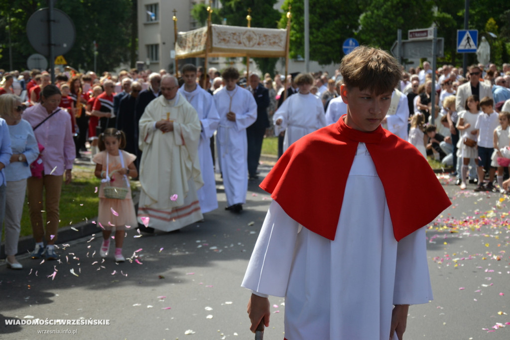 Procesja Bożego Ciała we Wrześni