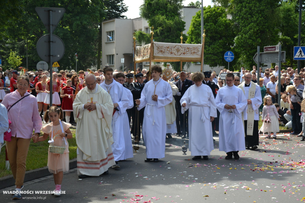 Procesja Bożego Ciała we Wrześni