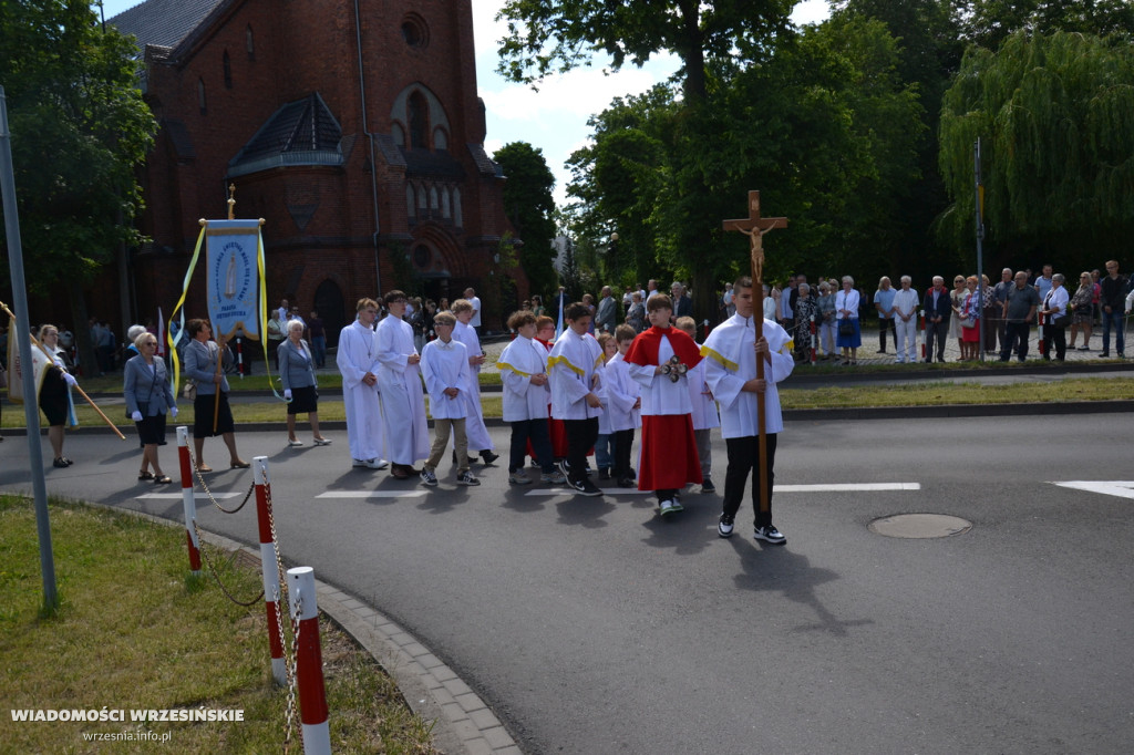 Procesja Bożego Ciała we Wrześni