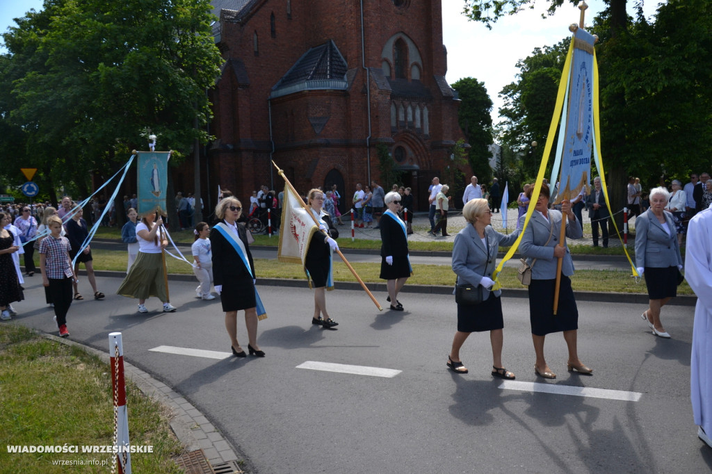 Procesja Bożego Ciała we Wrześni