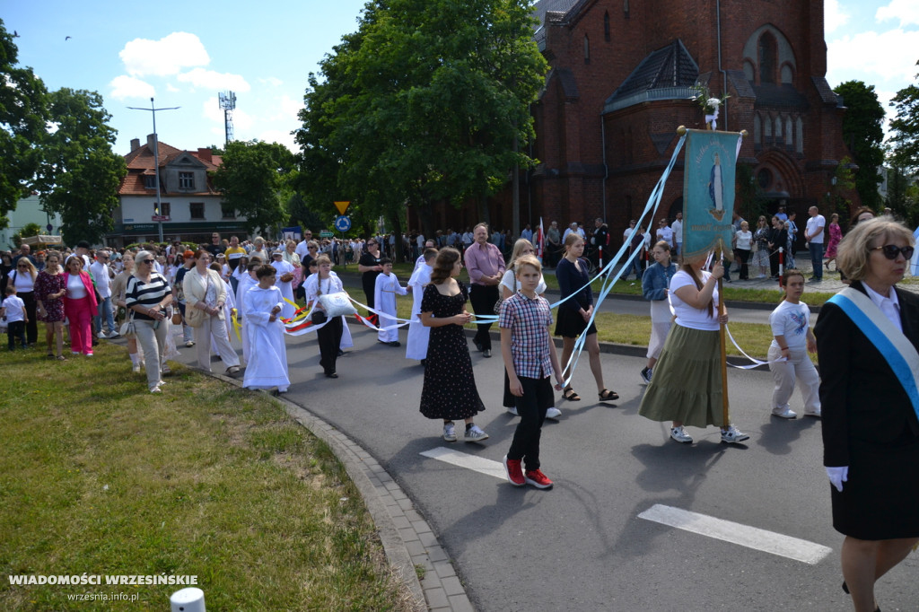 Procesja Bożego Ciała we Wrześni