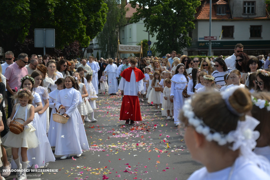 Procesja Bożego Ciała we Wrześni
