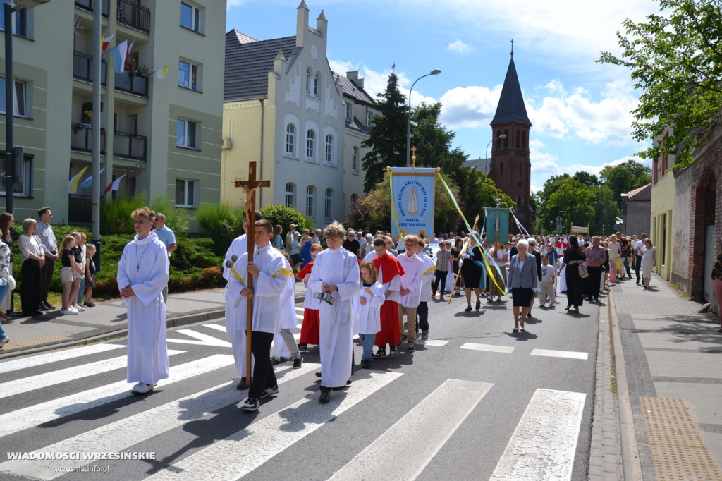 Procesja Bożego Ciała we Wrześni