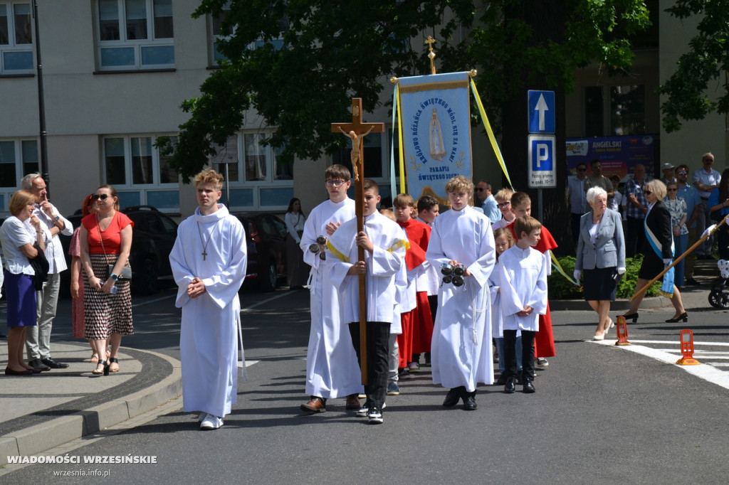Procesja Bożego Ciała we Wrześni
