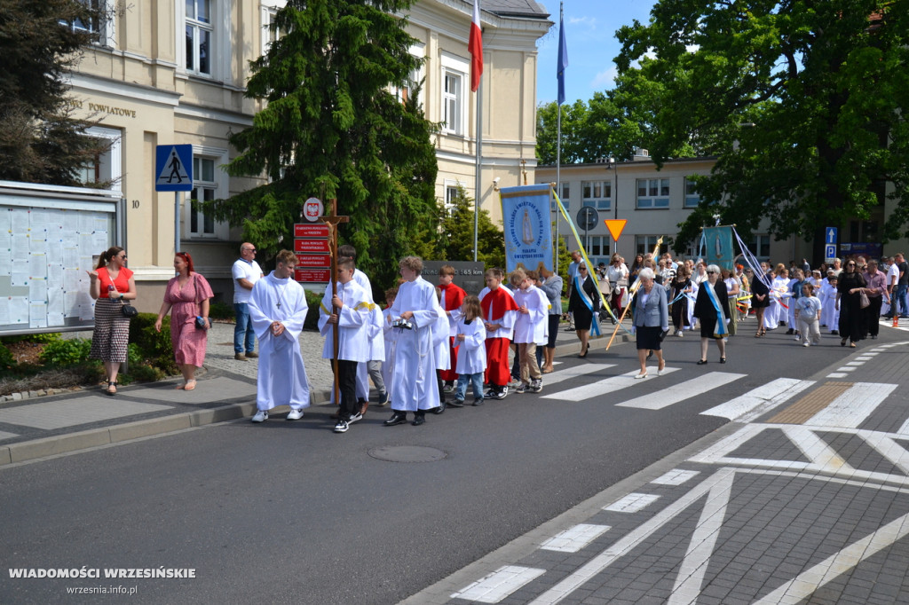 Procesja Bożego Ciała we Wrześni