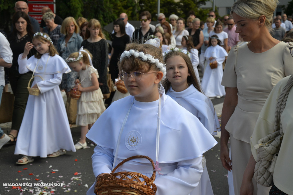 Procesja Bożego Ciała we Wrześni