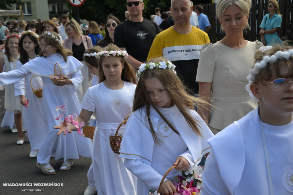 Procesja Bożego Ciała we Wrześni