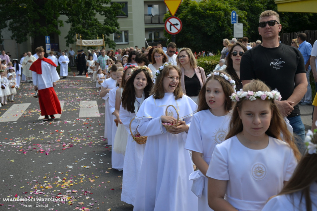 Procesja Bożego Ciała we Wrześni