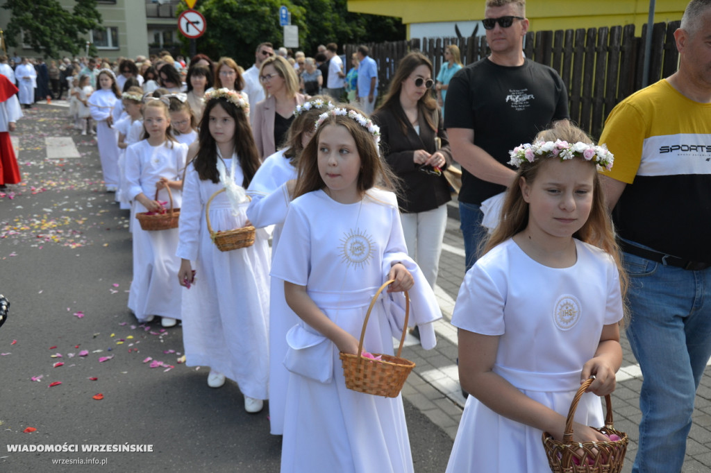 Procesja Bożego Ciała we Wrześni